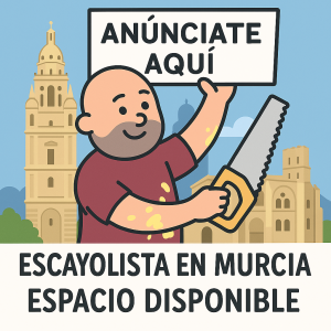 Escayolista en Murcia – espacio disponible (Catedral y Puente Viejo de fondo)