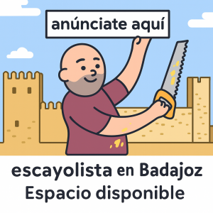 Escayolista en Badajoz – espacio disponible