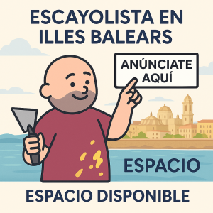 Espacio disponible para escayolista en Illes Balears