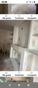 Proceso de alisado con perlita